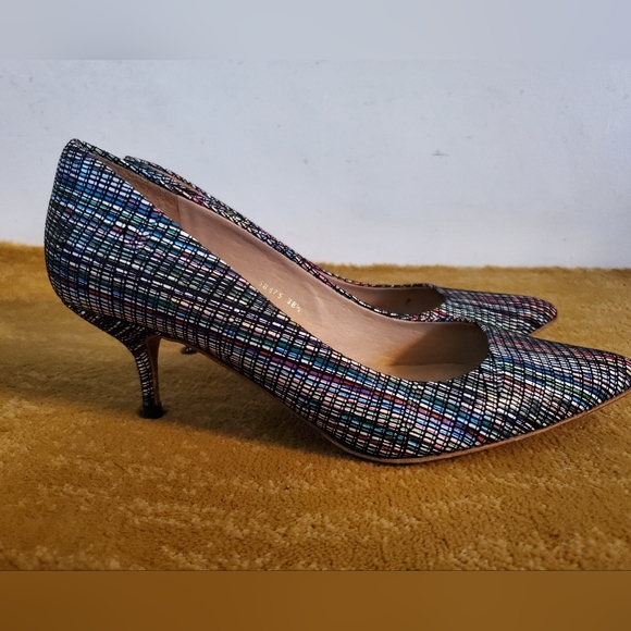 Kurt Geiger London gorgeous colorful leather pumps 38.5 - Picture 6 of 10